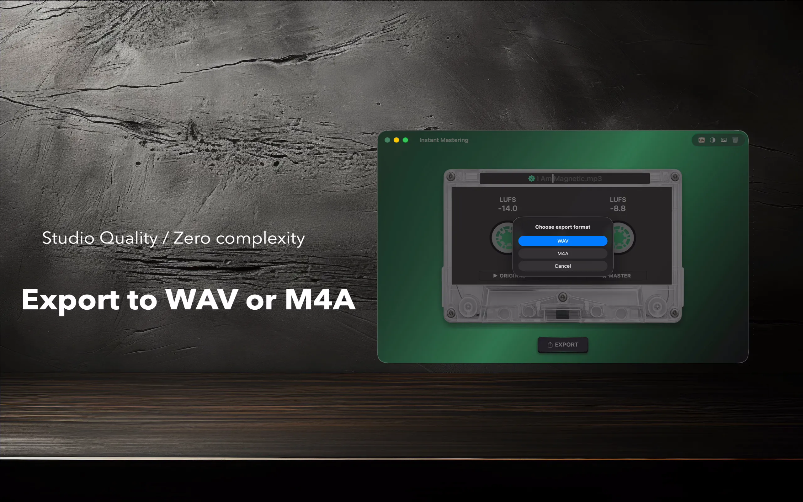 Instant Mastering View